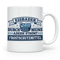 Eisbader Tasse Frostschutzmittel Spruch | Geschenk für Winte – Weiß [farbe:weiß]