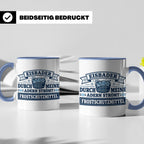 Eisbader Tasse Frostschutzmittel Spruch | Geschenk für Winte – Blau [farbe:blau]