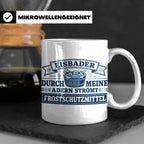 Eisbader Tasse Frostschutzmittel Spruch | Geschenk für Winte – Weiß [farbe:weiß]