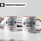 Hobby Horse Mädchen Tasse Spruch So sieht ein cooles Mädchen – Rosa [farbe:rosa]