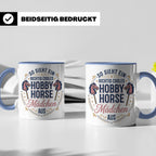 Hobby Horse Mädchen Tasse Spruch So sieht ein cooles Mädchen – Blau [farbe:blau]