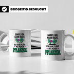Pflanzen Tasse - Sorry, ich kann nicht, Pläne mit Pflanzen,  – Weiß [farbe:weiß]
