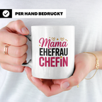 Mama Ehefrau Chefin Tasse - Muttertag Geschenkidee für Power – Weiß [farbe:weiß]