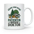 Holzfäller Tasse Bäume sind meine Patienten Baumdoktor lusti – Weiß [farbe:weiß]