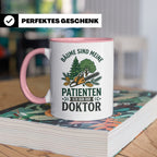 Holzfäller Tasse Bäume sind meine Patienten Baumdoktor lusti – Rosa [farbe:rosa]