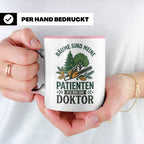 Holzfäller Tasse Bäume sind meine Patienten Baumdoktor lusti – Rosa [farbe:rosa]
