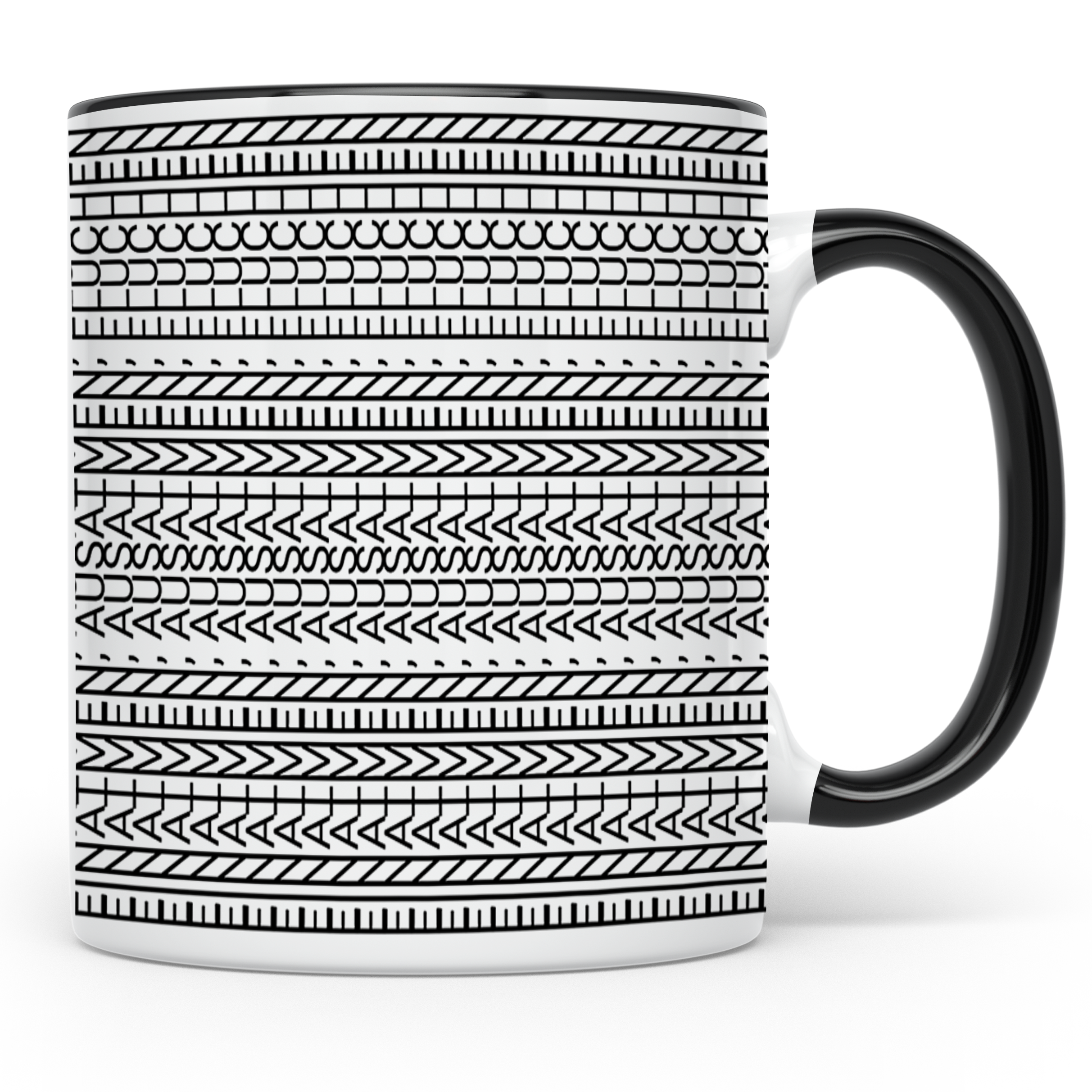 Einatmen Ausatmen Fluchen Tasse Lustig Spruch Kaffeetasse Bü – Schwarz Szene1 [farbe:schwarz]