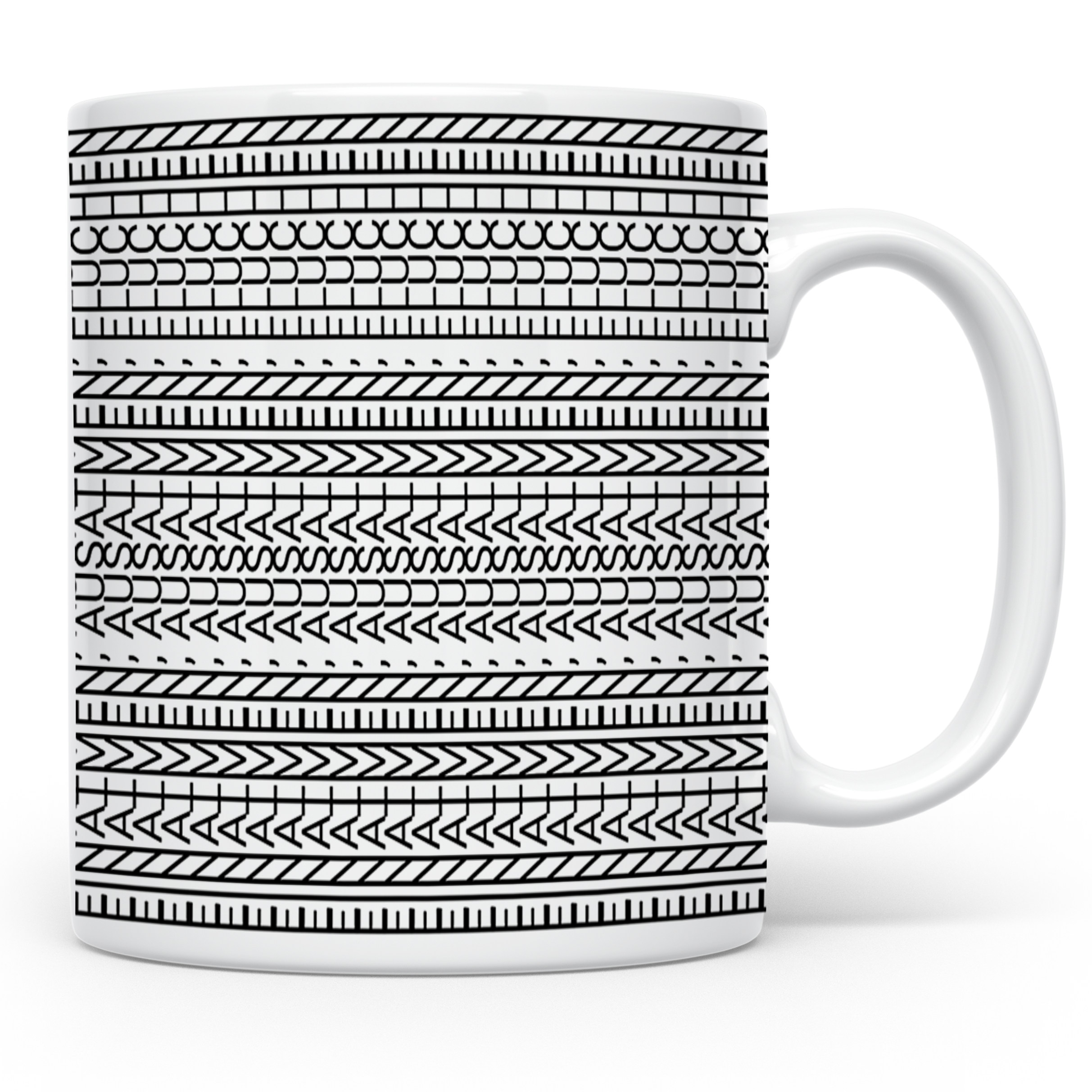 Einatmen Ausatmen Fluchen Tasse Lustig Spruch Kaffeetasse Bü – Weiß Szene1 [farbe:weiß]
