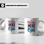 Opa Tasse - Das Mädchen, welches mein Herz geklaut hat - Ges – Weiß [farbe:weiß]