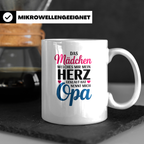 Opa Tasse - Das Mädchen, welches mein Herz geklaut hat - Ges – Weiß [farbe:weiß]
