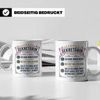 Sekretärin Tasse mit Spruch Ich habe immer Recht - Lustige G – Weiß [farbe:weiß]