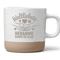 Tasse Weltliebste Hebamme Danke für Alles - Geschenk für Hebammen zur Geburt - Kaffeetasse Geburtshelferin - Dankeschön Becher Baby