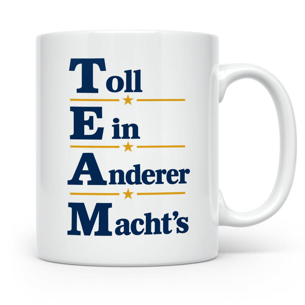TEAM Toll Ein Anderer Machts Tasse lustig für Büro und Arbei – Weiß [farbe:weiß]