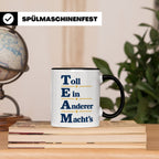 TEAM Toll Ein Anderer Machts Tasse lustig für Büro und Arbei – Schwarz [farbe:schwarz]