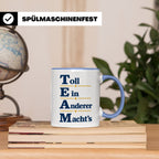 TEAM Toll Ein Anderer Machts Tasse lustig für Büro und Arbei – Blau [farbe:blau]