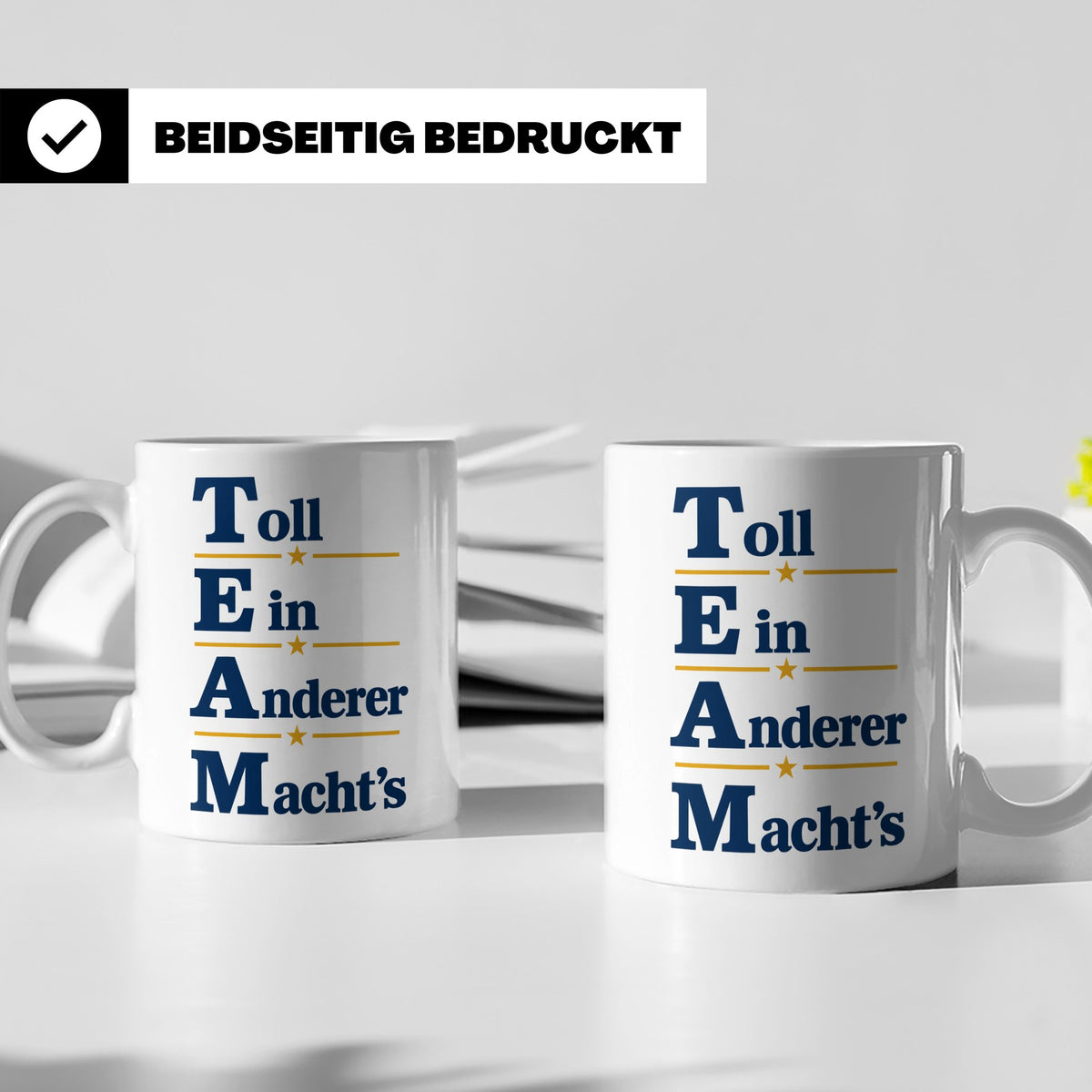 TEAM Toll Ein Anderer Machts Tasse lustig für Büro und Arbei – Weiß [farbe:weiß]
