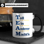 TEAM Toll Ein Anderer Machts Tasse lustig für Büro und Arbei – Schwarz [farbe:schwarz]