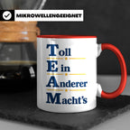 TEAM Toll Ein Anderer Machts Tasse lustig für Büro und Arbei – Rot [farbe:rot]