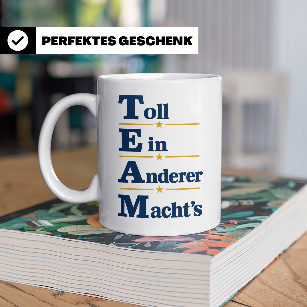 TEAM Toll Ein Anderer Machts Tasse lustig für Büro und Arbei – Weiß [farbe:weiß]