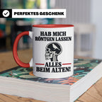 Röntgenbild Vogel Tasse mit Spruch Hab mich röntgen lassen a – Rot [farbe:rot]