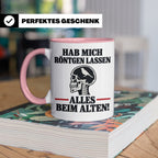 Röntgenbild Vogel Tasse mit Spruch Hab mich röntgen lassen a – Rosa [farbe:rosa]