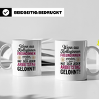 Kollegin Freundin Tasse: Büro Geschenkidee, Wertschätzung Mi – Weiß [farbe:weiß]