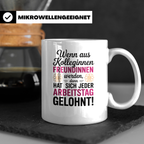 Kollegin Freundin Tasse: Büro Geschenkidee, Wertschätzung Mi – Weiß [farbe:weiß]