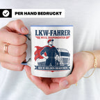 LKW Fahrer Tasse Weil Disponenten auch Helden brauchen - Lus – Blau [farbe:blau]