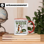 Meerschweinchen Tasse Welchen Teil von Wheek verstehst du ni – Rot [farbe:rot]
