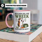 Meerschweinchen Tasse Welchen Teil von Wheek verstehst du ni – Rosa [farbe:rosa]