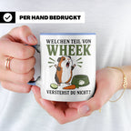 Meerschweinchen Tasse Welchen Teil von Wheek verstehst du ni – Blau [farbe:blau]