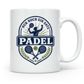 Padel Tasse mit Spruch Nur noch ein Satz - Geschenk für Pade – Weiß [farbe:weiß]