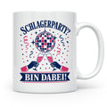 Schlagerparty Bin dabei Tasse - Geschenk für Schlagerfans Sc – Weiß [farbe:weiß]