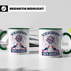 Schlagerparty Bin dabei Tasse - Geschenk für Schlagerfans Sc – Grün [farbe:grün]
