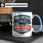 Baujahr 1956 Tasse Originalteile top gepflegt - Geschenk zum – Blau [farbe:blau]