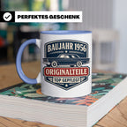 Baujahr 1956 Tasse Originalteile top gepflegt - Geschenk zum – Blau [farbe:blau]