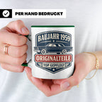 Baujahr 1959 Tasse Originalteile top gepflegt - Geschenk zum – Grün [farbe:grün]