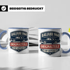 Baujahr 1960 Tasse Originalteile top gepflegt - Geschenk zum – Blau [farbe:blau]