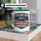Baujahr 1960 Tasse Originalteile top gepflegt - Geschenk zum – Grün [farbe:grün]