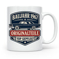 Baujahr 1967 Tasse Originalteile top gepflegt - Geschenk zum – Weiß [farbe:weiß]