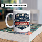 Baujahr 1968 Tasse Originalteile top gepflegt - Geschenk zum – Weiß [farbe:weiß]