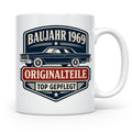 Baujahr 1969 Tasse Originalteile top gepflegt - Geschenk zum – Weiß [farbe:weiß]