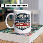 Baujahr 1970 Tasse Originalteile top gepflegt - Geschenk zum – Weiß [farbe:weiß]