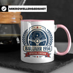 Baujahr 1956 Special Edition Tasse - Geschenk zum 70. Geburt – Rosa [farbe:rosa]