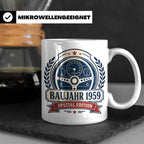 Baujahr 1959 Special Edition Tasse - Geschenk zum 67. Geburt – Weiß [farbe:weiß]