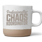 Professioneller Chaos Koordinator Tasse, Lustiges Geschenk für Kollegen & Chef, Kaffeetasse Büro Humor, Becher mit Spruch Arbeit Job