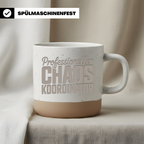 Professioneller Chaos Koordinator Tasse, Lustiges Geschenk für Kollegen & Chef, Kaffeetasse Büro Humor, Becher mit Spruch Arbeit Job