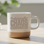 Professioneller Chaos Koordinator Tasse, Lustiges Geschenk für Kollegen & Chef, Kaffeetasse Büro Humor, Becher mit Spruch Arbeit Job
