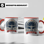 Baujahr 1961 Special Edition Tasse - Geschenk zum 65. Geburt – Rot [farbe:rot]