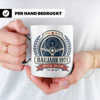 Baujahr 1971 Special Edition Tasse - Geschenk zum 55. Geburt – Weiß [farbe:weiß]